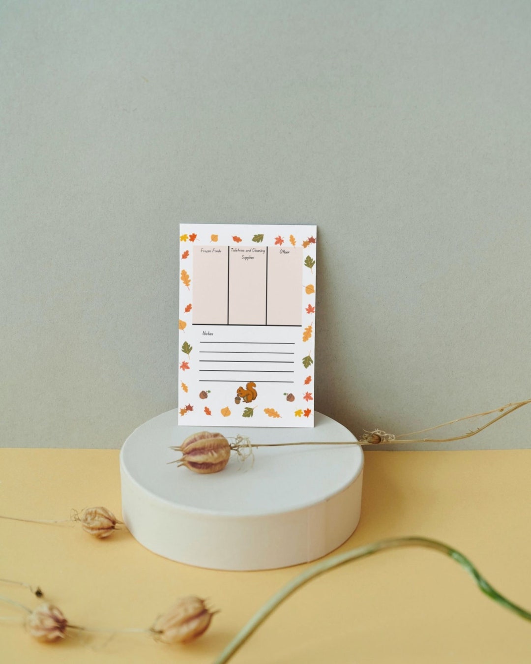 HP Classic Printable Grocery List Insert Fall Season Orange Color Etsy UK Hp classic printable grocery list insert fall season orange color etsy uk