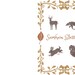 Samhain Blessings Printable 5 X 7 Greeting Card Forest Animals - Etsy