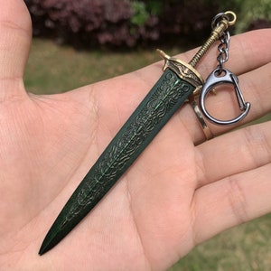 Réplique d'épée Dark Souls, grande épée de clair de lune faite main avec support, Demon's Souls, réplique d'épée d'espadon clair de lune, cadeaux Darksouls keychain