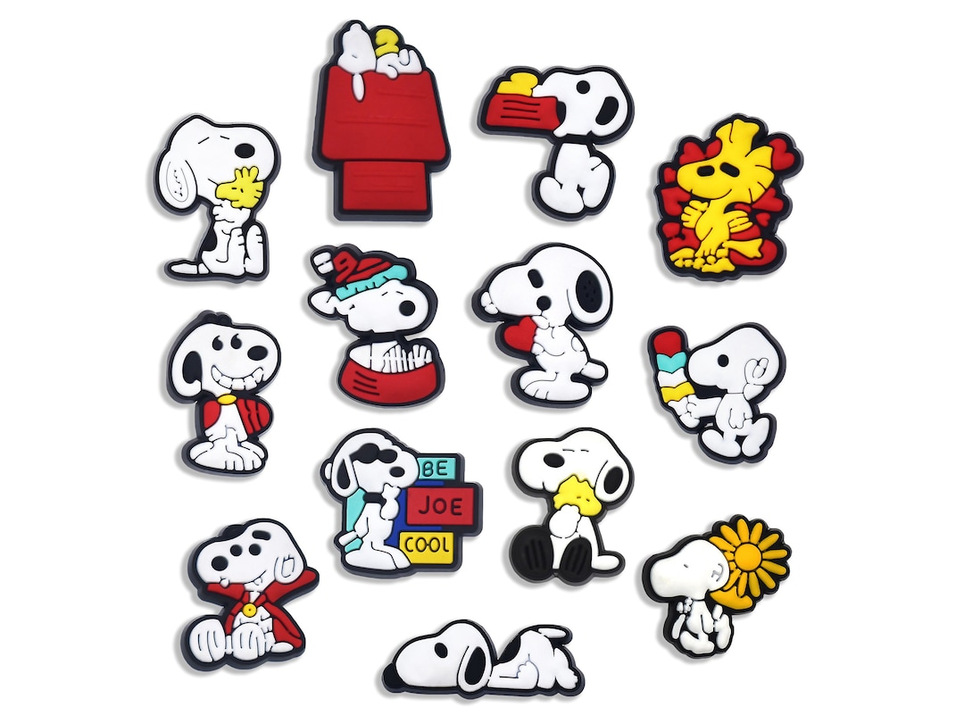 Snóopy Croc Charms 13PCS Shoes Charm for Crocs Cute Birthday Etsy