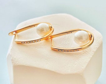 Orecchini Fabio Ferro Con Perle Di Mare Giapponese Bianche E Diamanti Ff1233 2