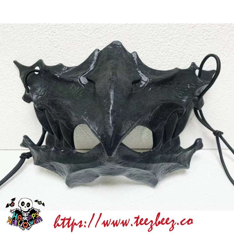 Therian Wolf Skull Mask Black / White / Luminous Resin Mask Etsy