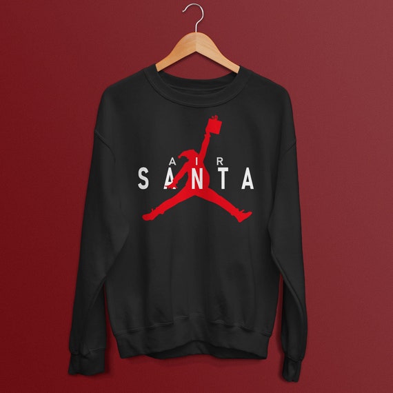 Air Santa Funny Christmas Jumper Trending Christmas Sweatshirt Great Jumper for Child