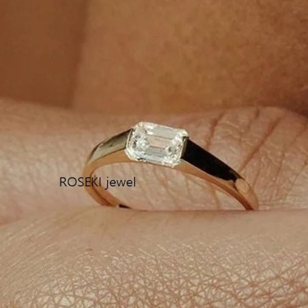 Wedding Rings Simple Vintage Etsy