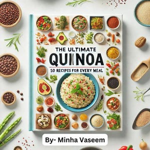Cooking Recipes with Quinoa ,Printable Quinoa Seed Cooking Book,11 Hack Of Quinoa Seed, Digital Download 50  Quinoa Seed Hacks