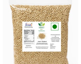 Sorgo Jowar HRKT: grano integral sin gluten para una dieta saludable