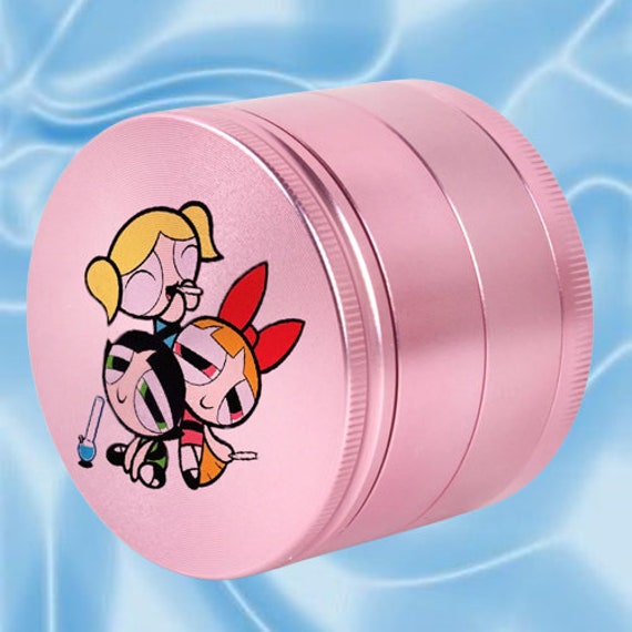 Cute Grinder Powerpuff Girls Smoking Bowl Accessories Gift for Etsy