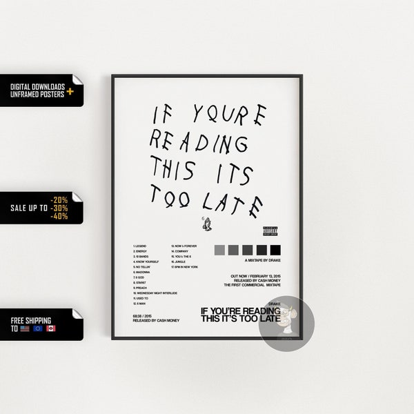 If Youre Reading This Its Too Late - Etsy