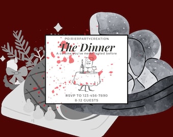 La cena: festa/evento con delitto misterioso