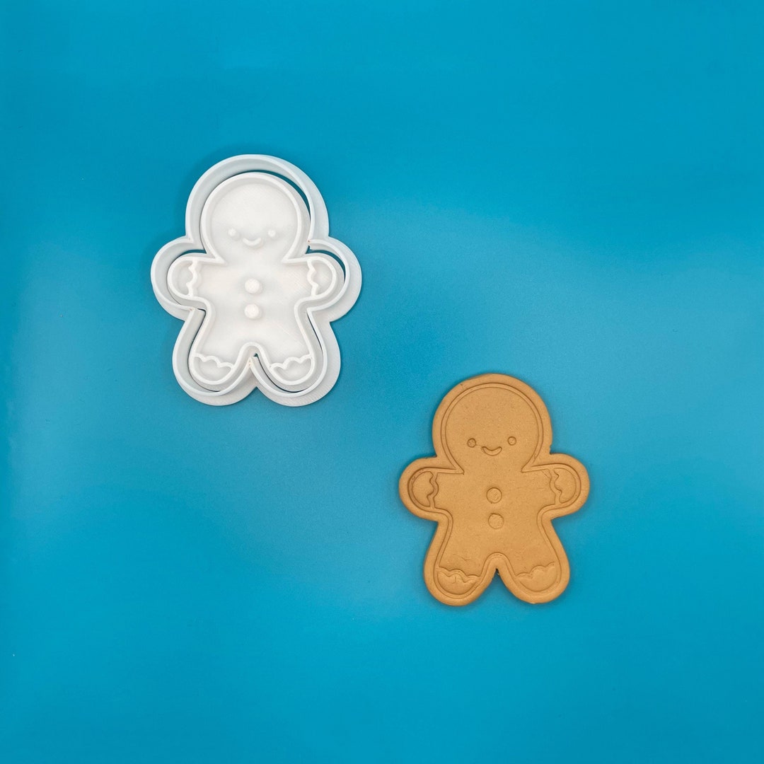 Gingerbread Man Cookie Cutters in different sizes by Craftop