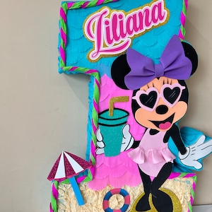 Buy My Party Suppliers Pink Minnie Theme Party Decoration Pull String Pinata  Online at Best Prices in India - JioMart.