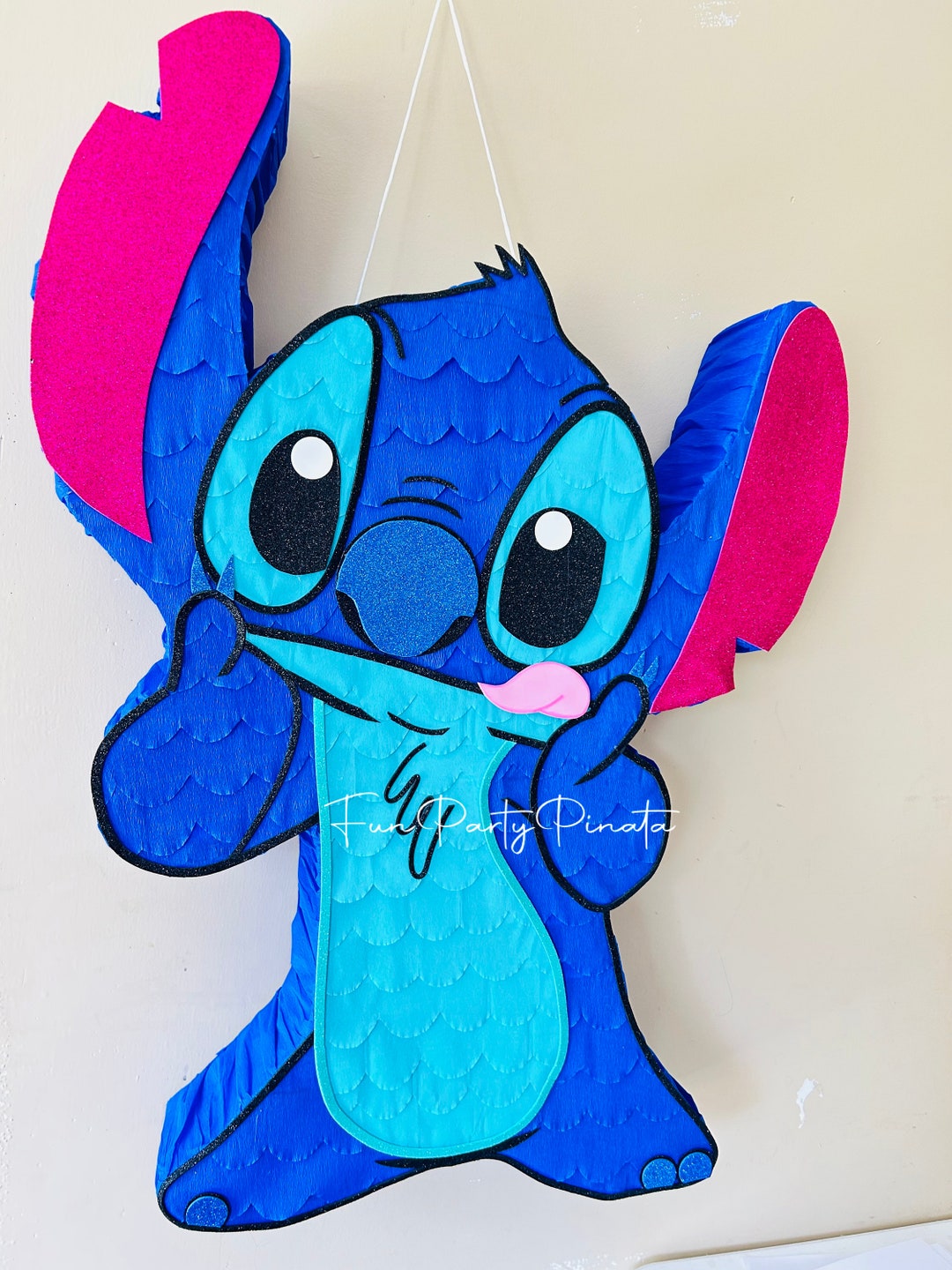 Beautiful Stitch Piñata for the Birthday Party, the Measurement is ...