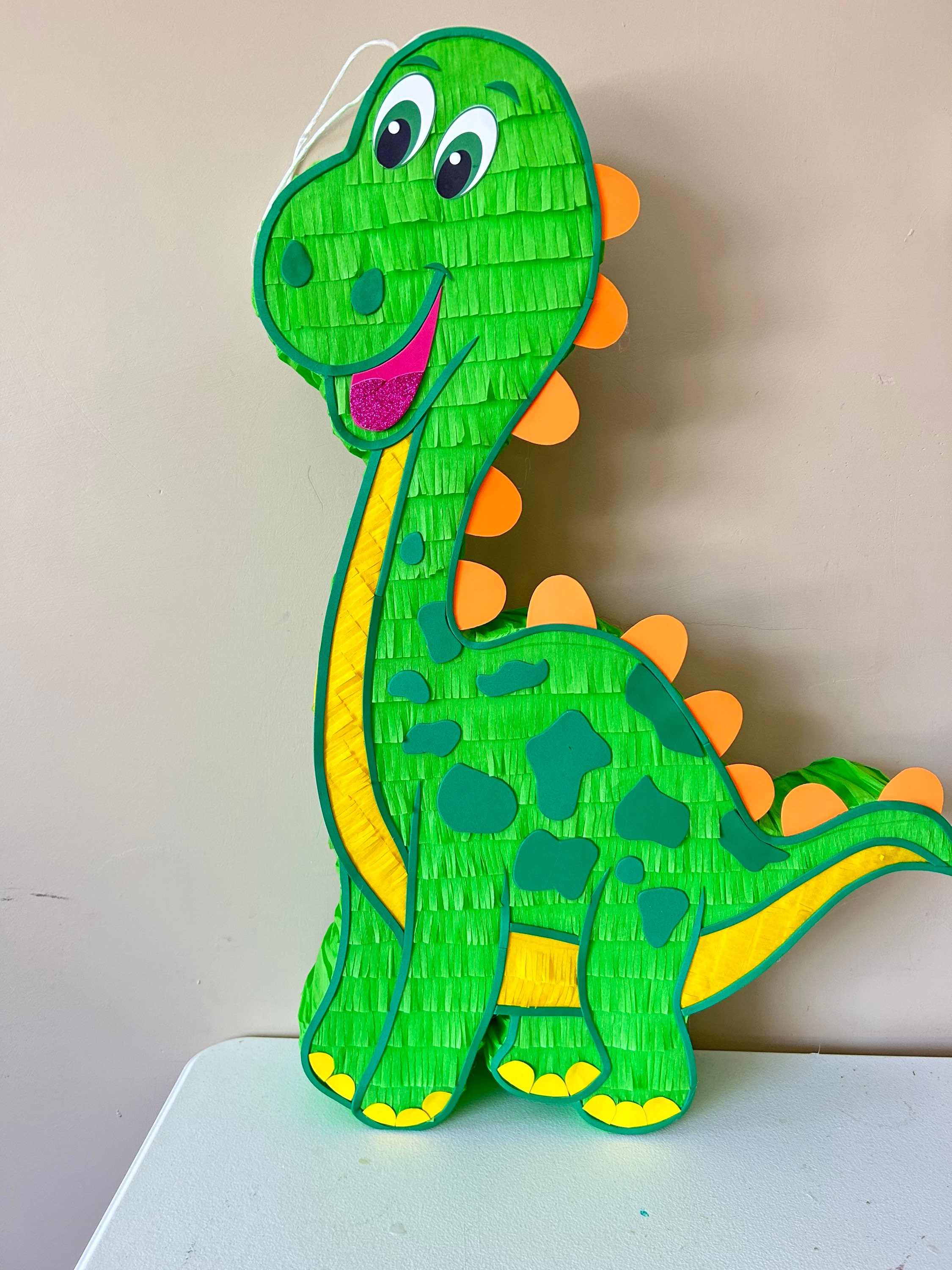 Dinosaurio Piñata Para Fiesta De Cumpleaños 30x20x4 