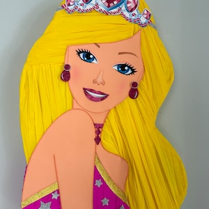 Glamorous Barbie Bash Piñata Ideal for Fashion-themed Parties & Birthdays  Chic Centerpiece for Fashionable Party Fun 