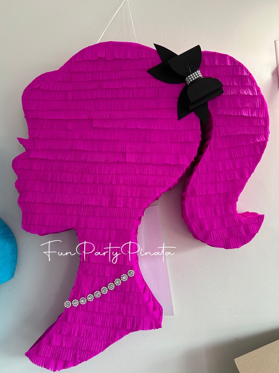 Hermosa Pinata De Muneca Barbie Para La Fiesta De Cumpleanos La Medida Es 30x20x4 Pulgadas Etsy Canada