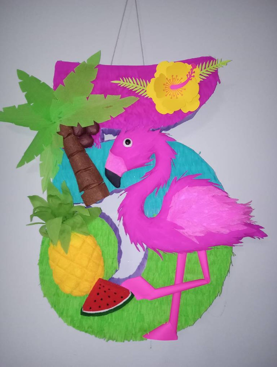 Hawaiian Piñata for Birthday Party 30x20x4 Etsy