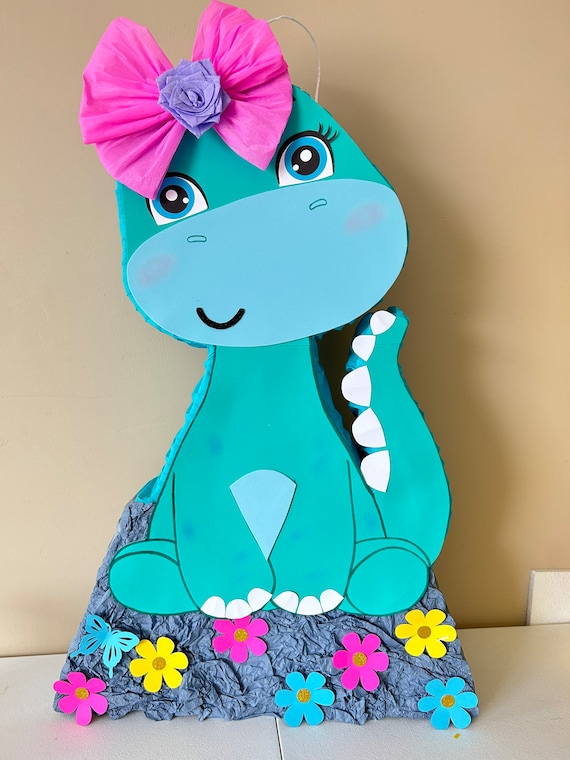 piñata para fiesta dinosaurio bebe