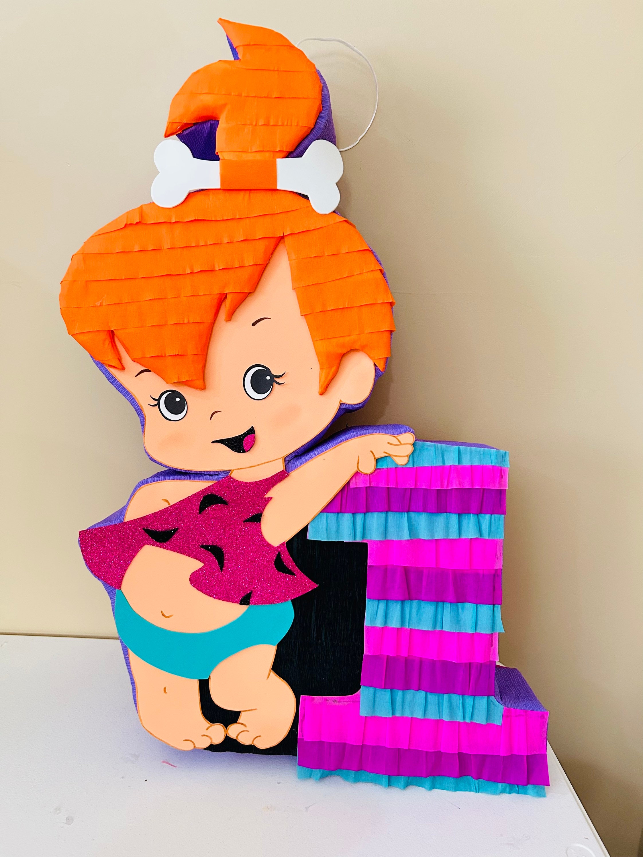 Piñata De Cumpleaños Y Fiestas Pebbles Bebe Los Picapiedra