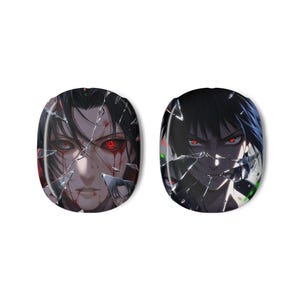 Funda para AirPod Max / Carcasa para auriculares con diseño de cara de anime de ojos rojos