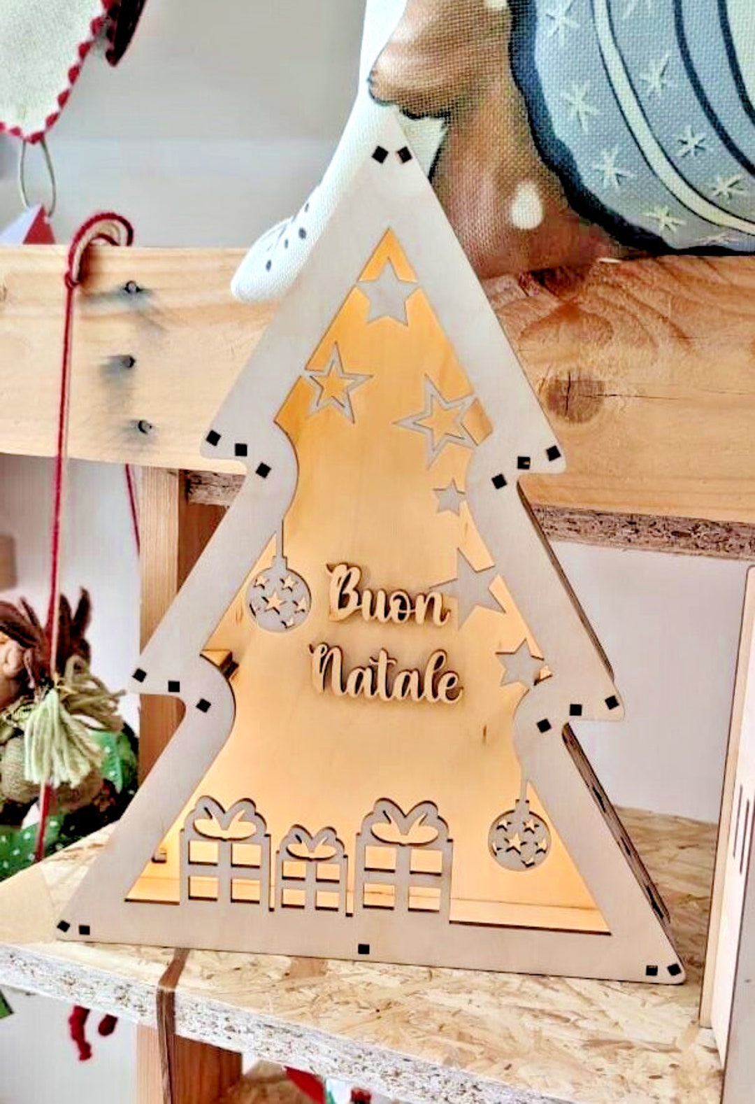 Digital File Christmas Tree Make Wood or Plexiglass Christmas Puzzle ...