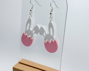 Bunny Egg Easter Earrings/Bunny earrings/Easter earrings/Easter gift/gifts/Holiday Earrings