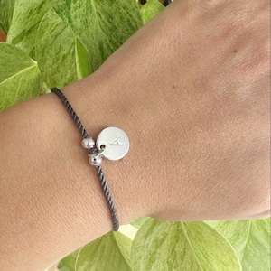 initial charm bracelet, personalised gifts, gifts for her, gifts for him, couples gift, friendship bracelet, birthday gift, Christmas gifts