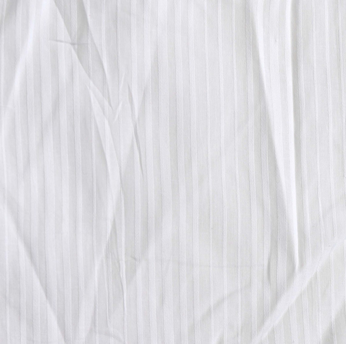 Cotton Voile, Stripe Fabric, Fabric Remnants, Sheer Fabric, Fabric by