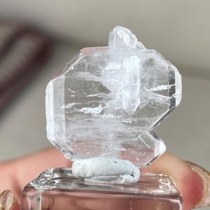 Small Faden Quartz Specimen | Raw Quartz Crystal Thumbnail, Pakistan