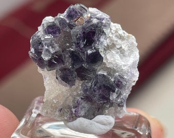 Phantom Fluorite Thumbnail Specimen, Yindu, Inner Mongolia