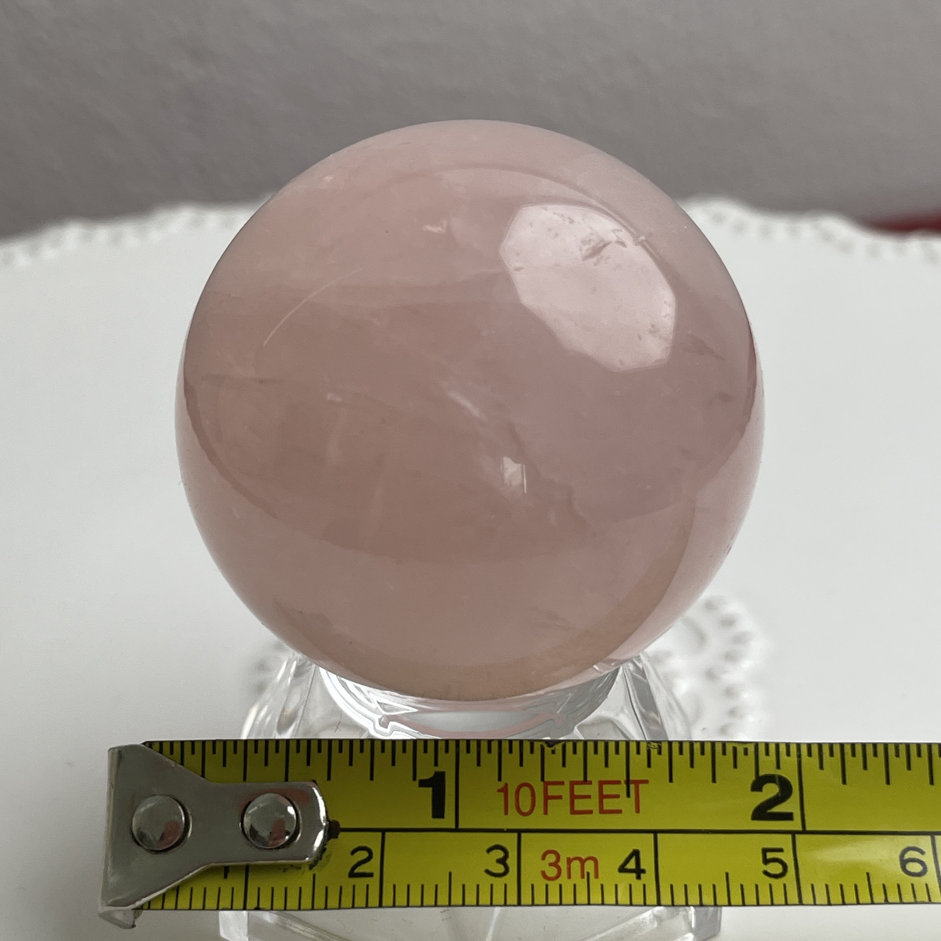 ローズクオーツ球体 ローズクォーツ球 - Etsy 日本