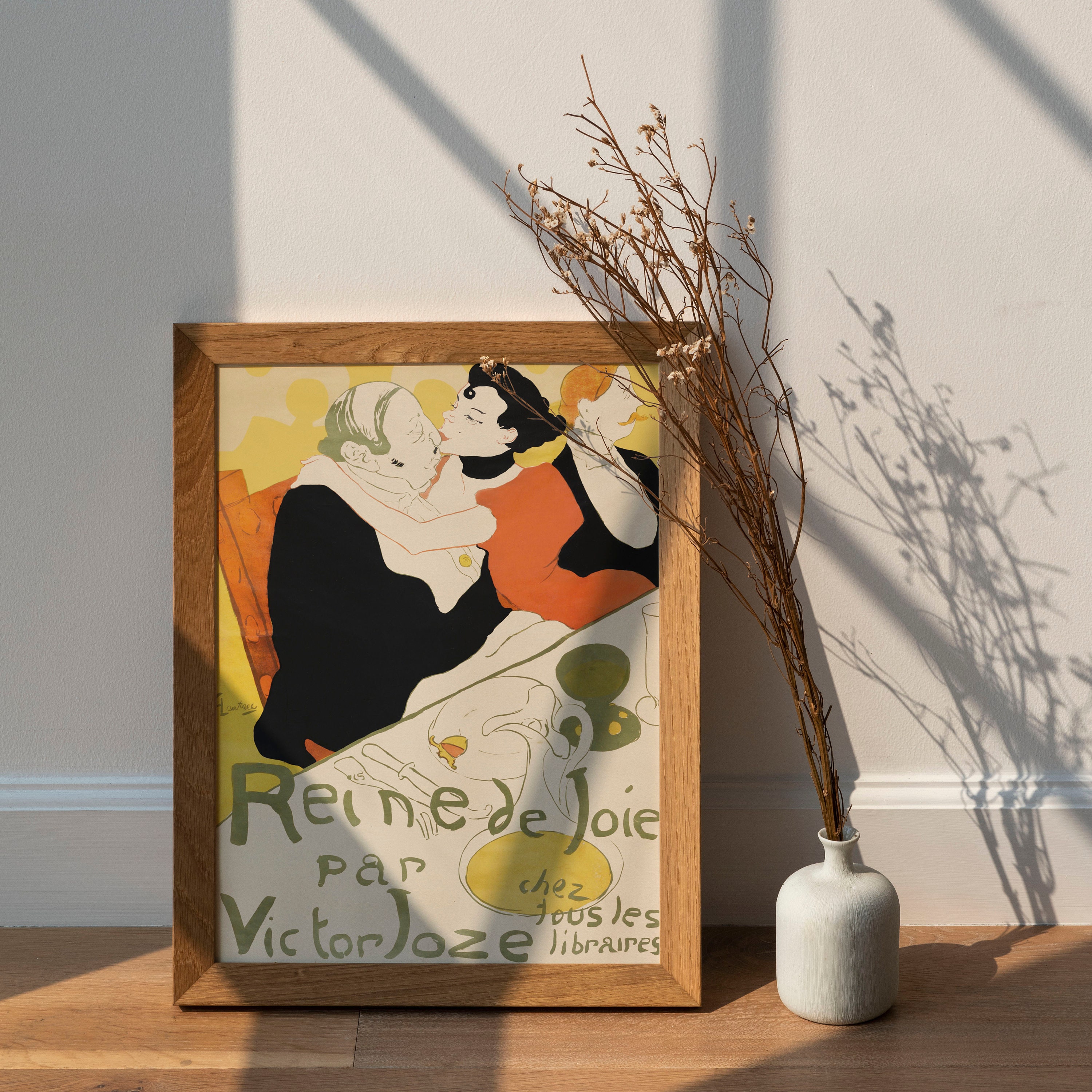 Henri De Toulouselautrec Queen of Joy reine of Joie 1892 Digital