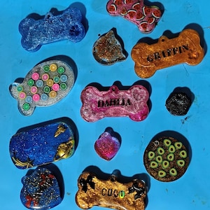 Resin Pet Tag