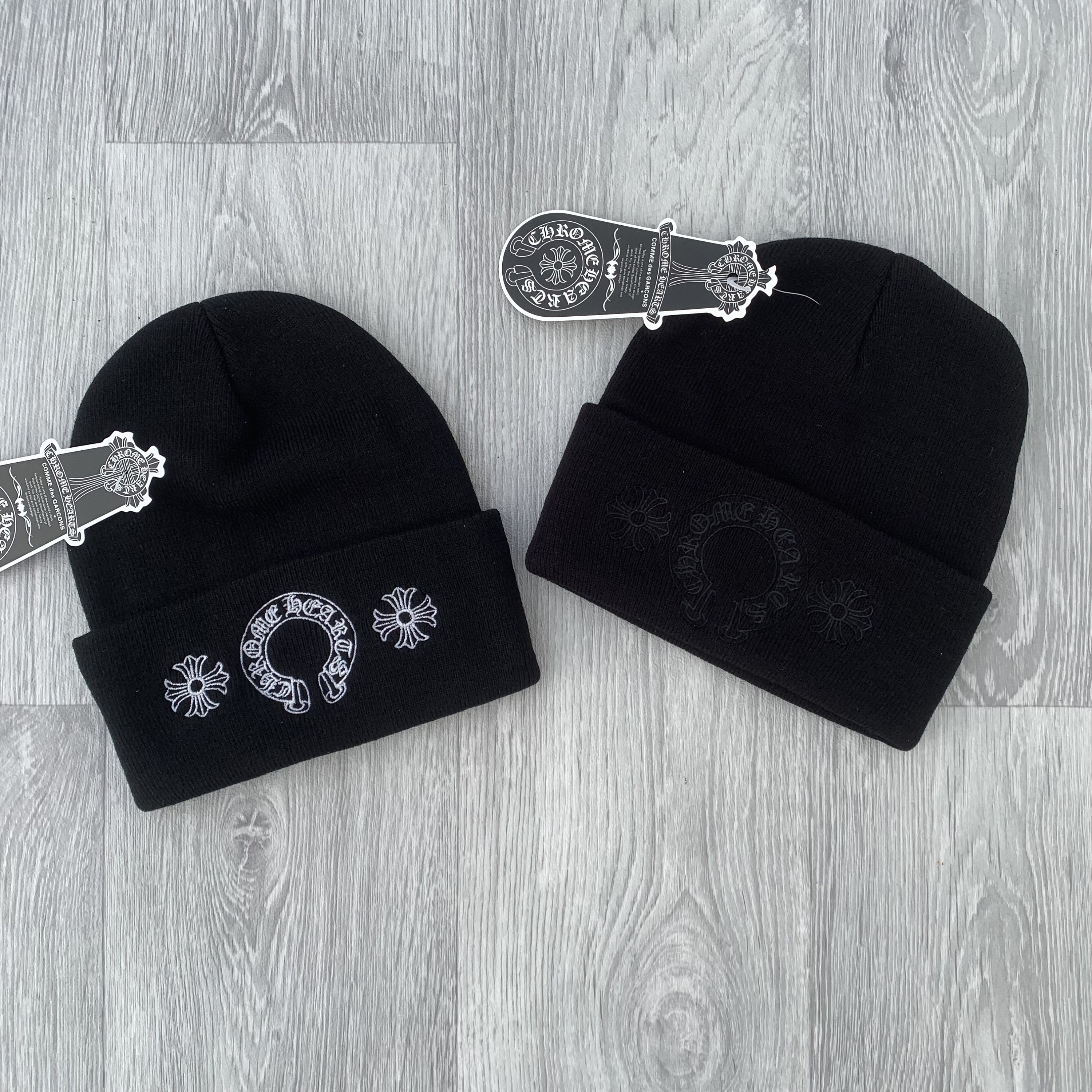 Chrome Hearts Winter Beanie Hat Horseshoe Cross Hollywood Chrome Hearts Winter Beanie Hat Horseshoe Cross Hollywood