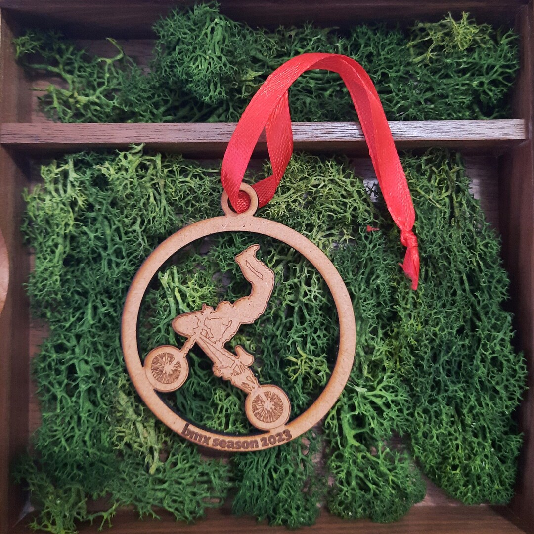 BMX Bike Ornament. BMX Bauble. 2023 Christmas Ornament. Etsy
