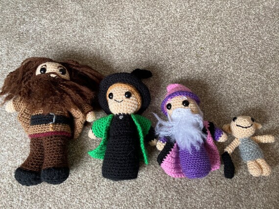 Harry potter sale crochet dolls
