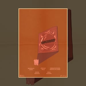 Superbad Digital Movie poster Print