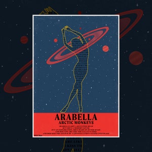 Arctic Monkeys Digital Music poster Print.
