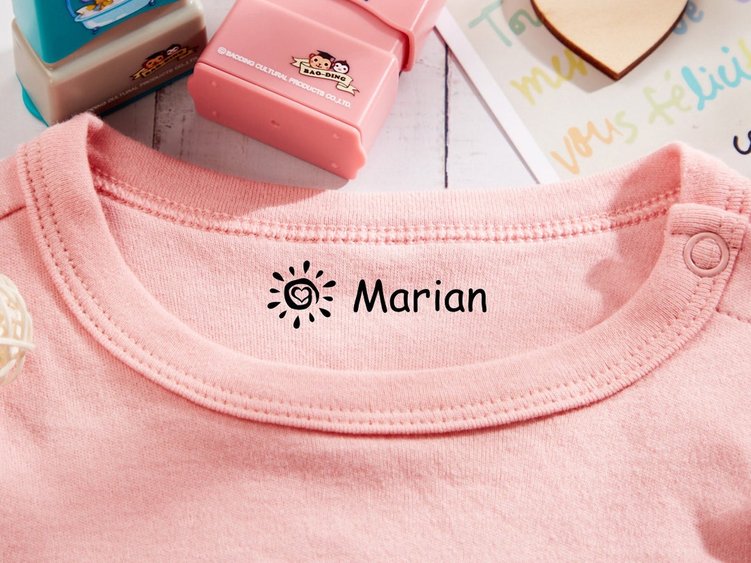 Custom Clothing Stampname STAMP for Clothingpersonalized Etsy Canada