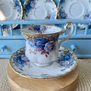 Royal albert blue roses - Etsy 日本