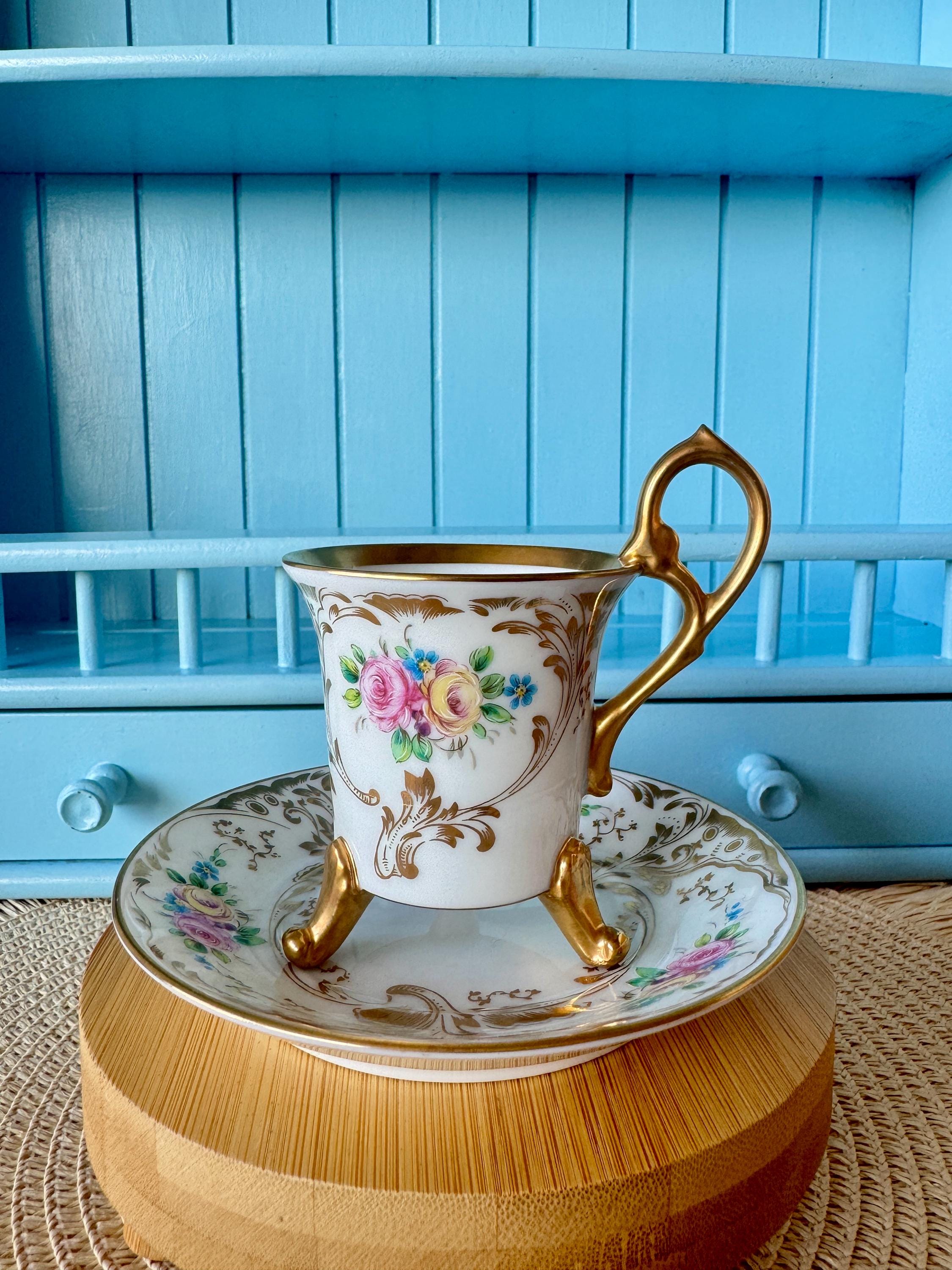 1932年 OHASHI CHINA 日本製　食器5点セット OHASHI CHINA》カップ＆ソーサー 5客セット 希少 ビンテージ 昭和