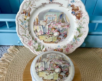   Brambly Hedge プレート 2枚セット 現在、この商品の在庫はありません - Etsy