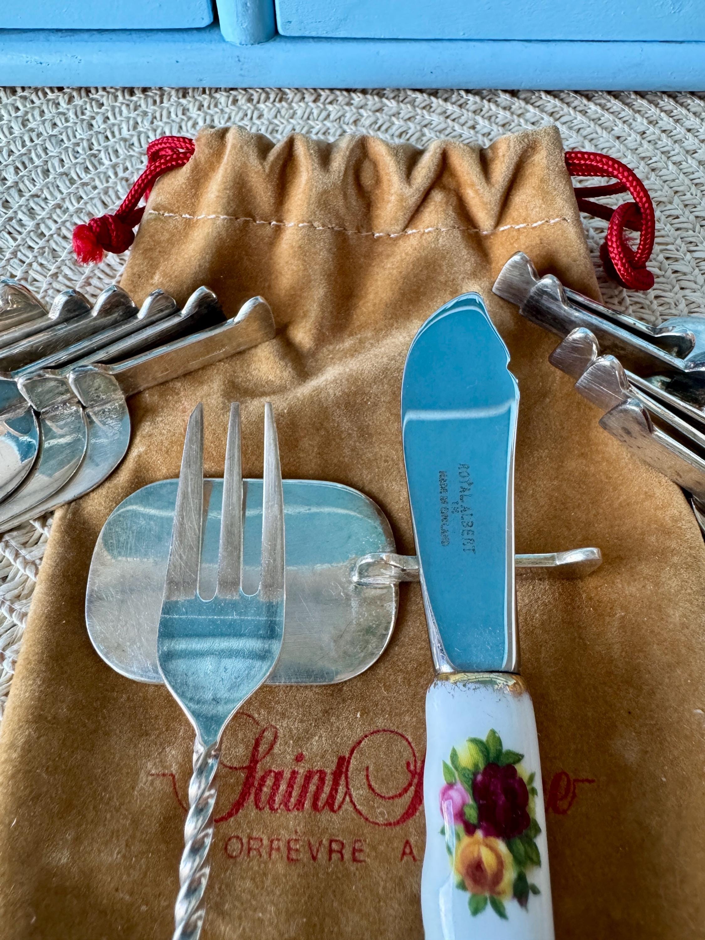 SAINT HILAIRE サンティレール クリスタル灰皿　銀製口枠 Saint Hilaire Silver - Etsy