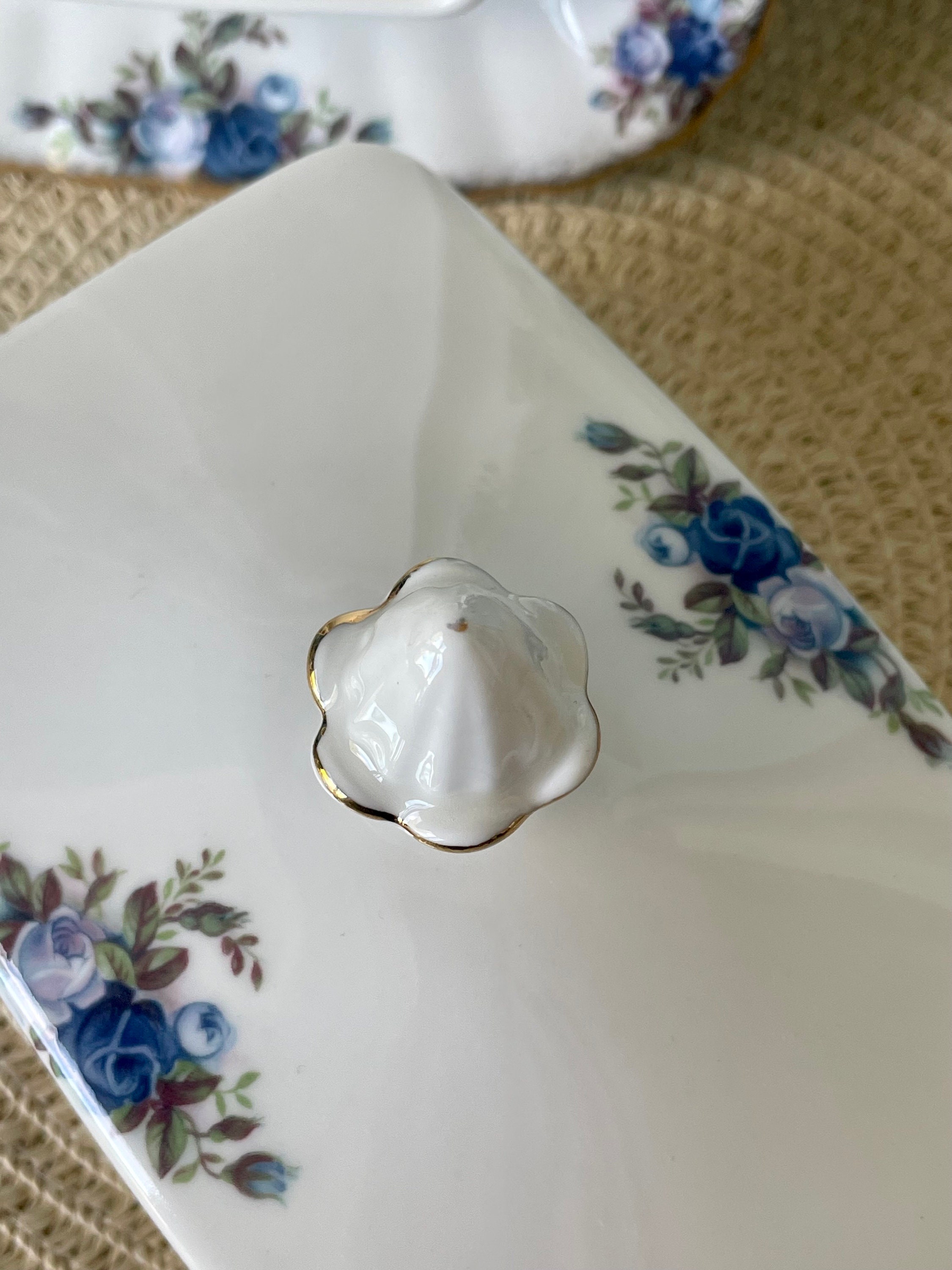 Plato Rectangular Juego Platos Rectangulares De Porcelana