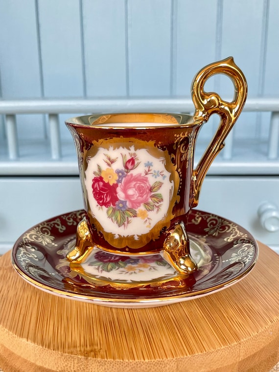 Hard to Find Vintage Antique O.H.C Ohashi Japan Empire Style Cup