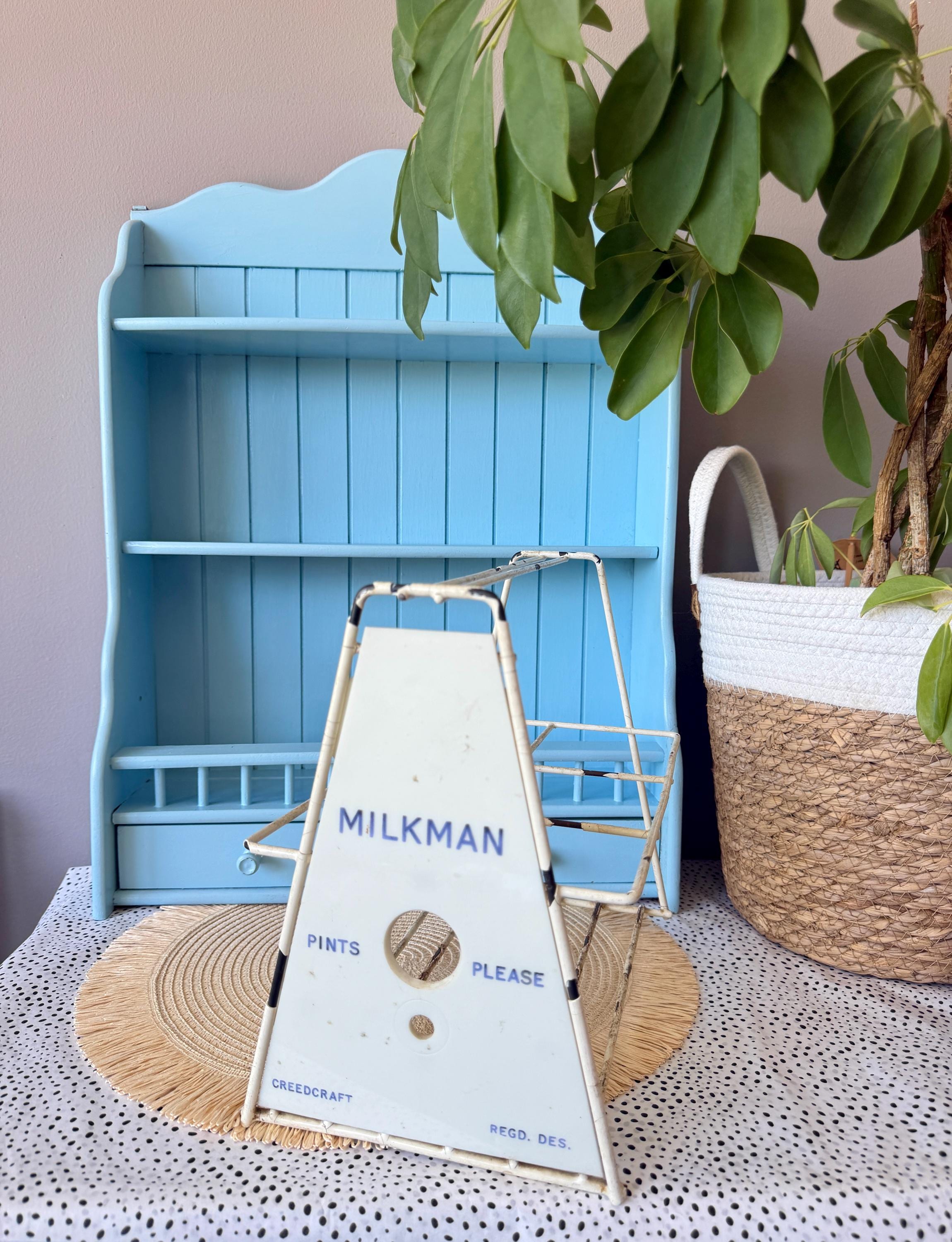 Vintage 6 Milk Bottle Carrier - Etsy