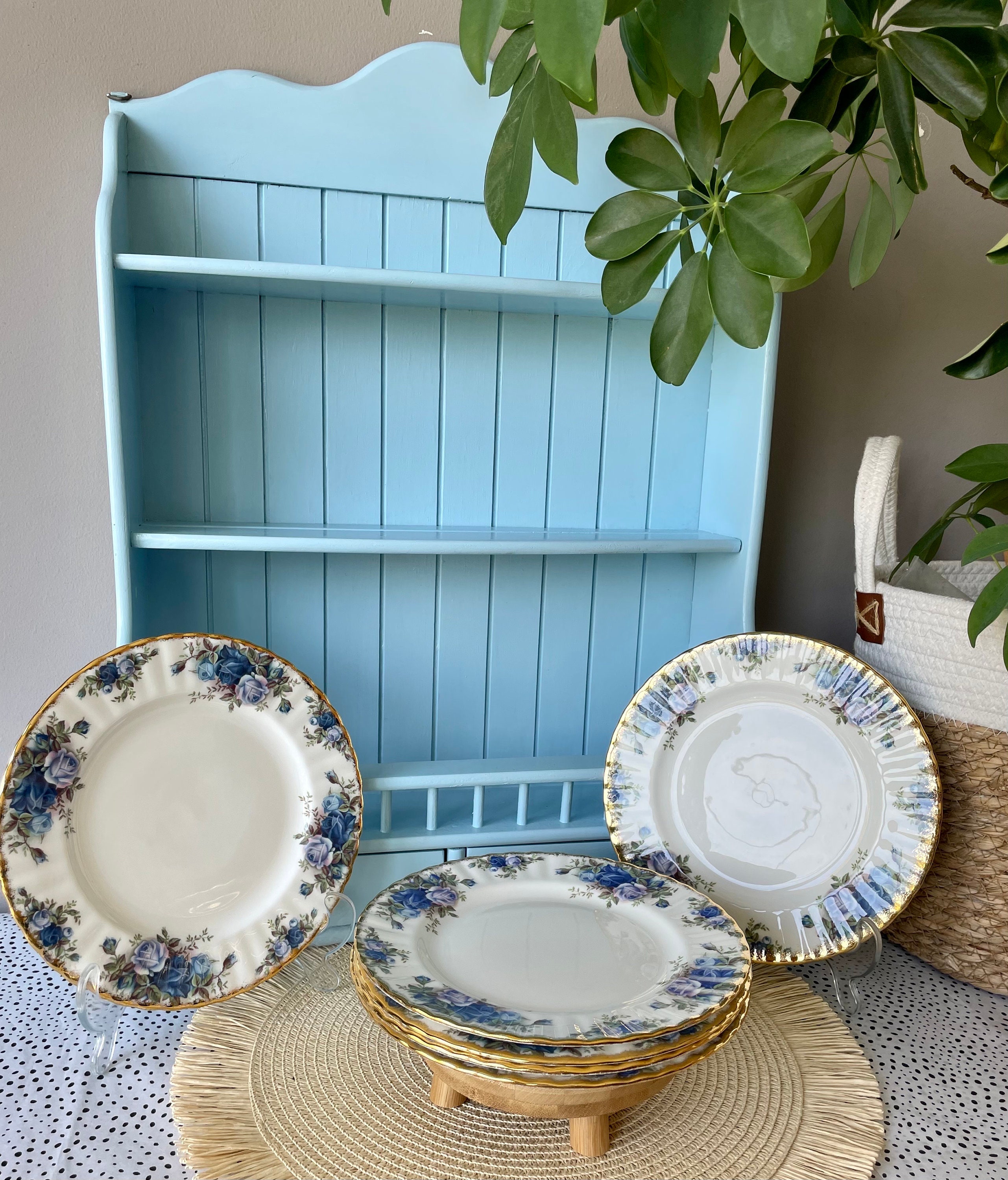 Vintage Royal Albert Moonlight Rose Lunch Plate, Price is per