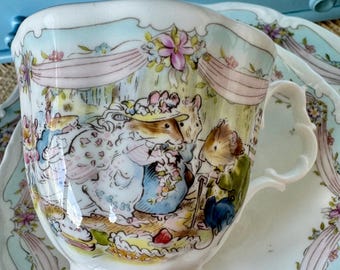 ロイヤルドルトン　Brambley Hedge THE WEDDING ２点 ロイヤルドルトン Brambley Hedge THE WEDDING 2点