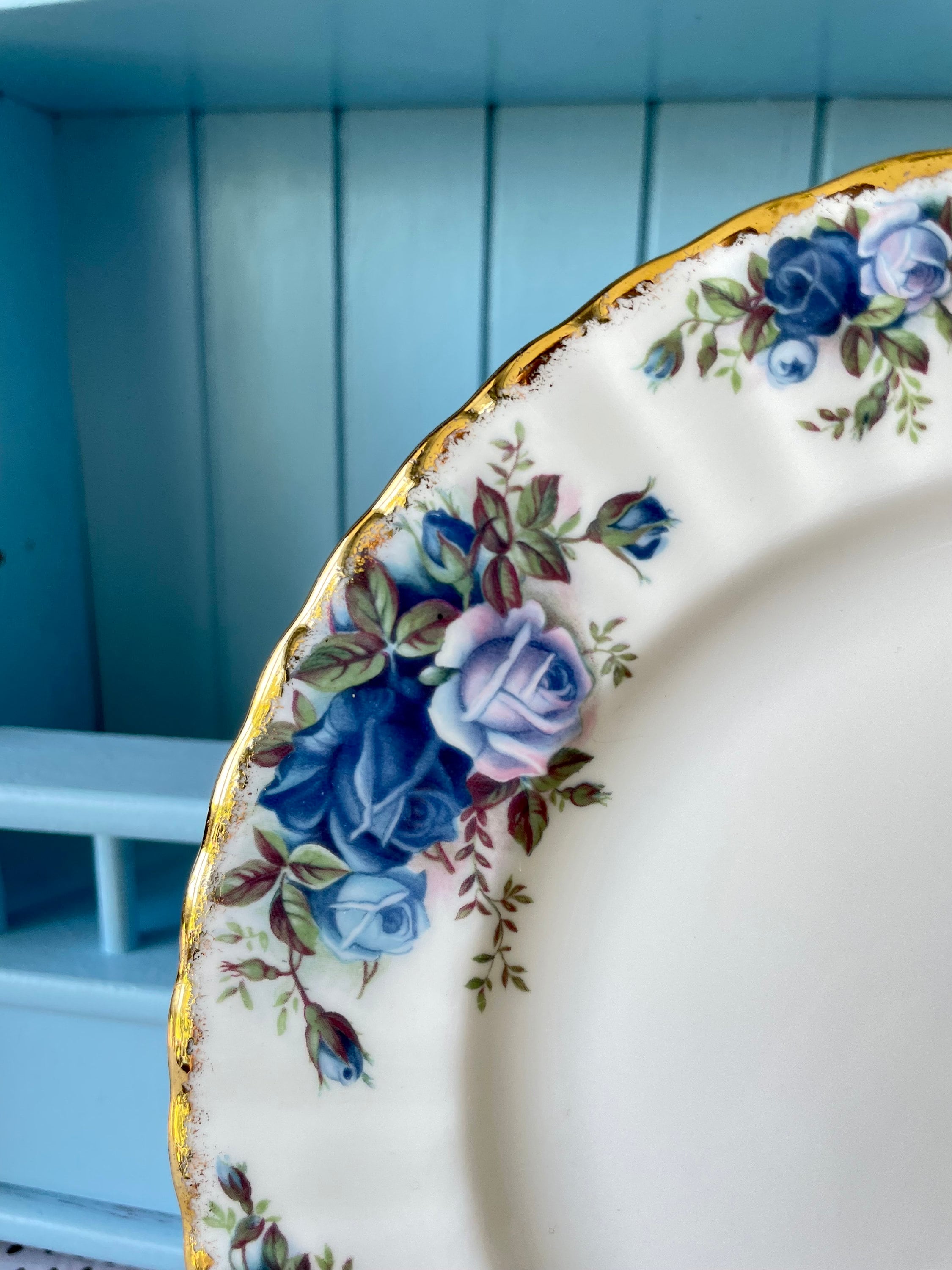 Vintage Royal Albert Moonlight Rose Lunch Plate, Price is per