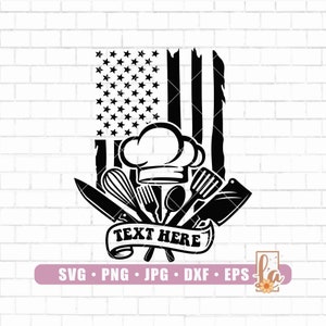 US Chef SVG | Restaurant Svg | Cooking Svg | Chef Tools Svg | Chef Cut Files | Chef Png | Chef Shirt Svg | Cricut | Silhouette | Png Dxf Eps