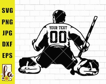 Hockey Goalie SVG: Player Clipart for Cricut (Digital Download)